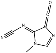 Cyanamide, [5-carbonyl-3,5-dihydro-3-methyl-4H-imidazol-4-ylidene]-, [N(Z)]- 结构式