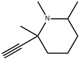 Piperidine, 2-ethynyl-1,2,6-trimethyl- (7CI,8CI) 结构式