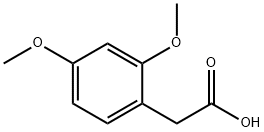 2,4-二甲氧基苯乙酸 结构式