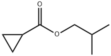 Cyclopropancarbonsure-2-methylpropylester 结构式