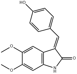 (E)-5,6-Dimethoxy-3-(4-hydroxybenzylidene)-1H-indolin-2-one