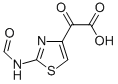 2-(2-甲酰氨基噻唑-4-基)乙醛酸 结构式