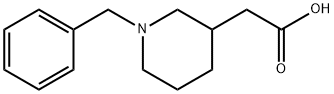 2-(1-Benzyl-3-piperidinyl)acetic acid 结构式