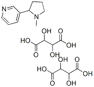 L-酒石酸烟碱盐 结构式