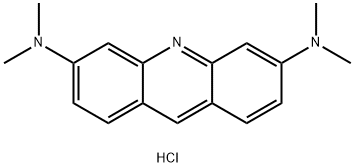 3,6-双(二甲基氨基)吖啶 结构式