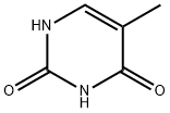 5-甲基尿嘧啶 结构式