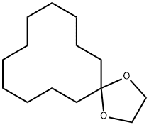 1,4-dioxaspiro[4.11]hexadecane 结构式