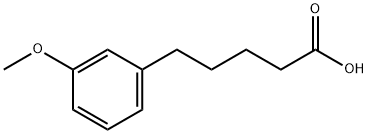 3-甲氧基苯戊酸 结构式