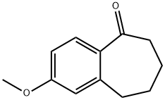 2-甲氧基苯并环庚-5-酮 结构式