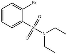 2-溴-N,N-二乙基苯磺酰胺 结构式
