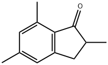 2,5,7-三甲基-1-茚满酮 结构式