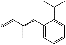 2'-isopropyl-2-methylcinnamaldehyde 结构式