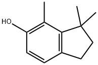 3,3,4-trimethylindan-5-ol 结构式