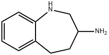 1H-1-BENZAZEPIN-3-AMINE, 2,3,4,5-TETRAHYDRO- 结构式