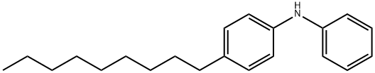 4-壬基-N-苯基苯胺 结构式