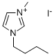 1-丁基-3-甲基碘化咪唑 结构式