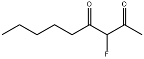 2,4-Nonanedione,  3-fluoro- 结构式