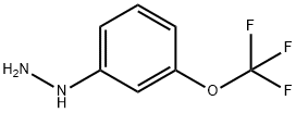 3-三氟甲氧基苯肼 结构式