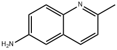 6-氨基-2-甲基喹啉 结构式