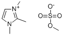 1,2,3-三甲基咪唑甲磺酸 结构式