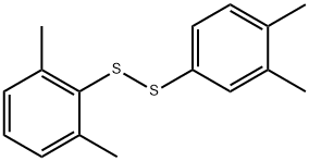 2,6-xylyl 3,4-xylyl disulphide  结构式