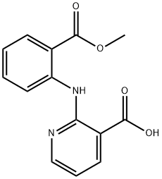 2-(2-METHOXYCARBONYL-PHENYLAMINO)-NICOTINICACID 结构式