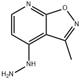Isoxazolo[5,4-b]pyridine, 4-hydrazino-3-methyl- (9CI) 结构式
