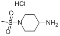 1-甲磺酰基哌啶-4-胺盐酸盐 结构式