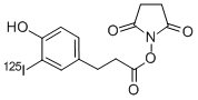 BOLTON-HUNTER REAGENT, [125I] 结构式