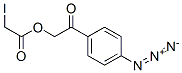 4-azidophenacyl iodoacetate 结构式