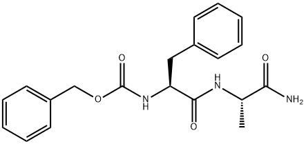 Z-PHE-ALA-NH2 结构式