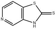 噻唑并[4,5-C]吡啶-2(3H)-硫酮 结构式