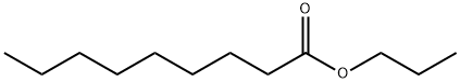 壬酸丙酯 结构式