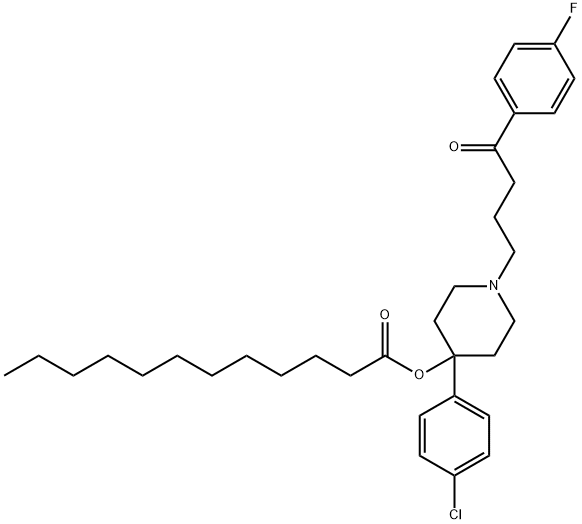 Haloperidol Lauroate 结构式