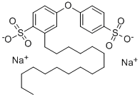 十六烷基二苯醚二磺酸钠 结构式