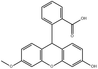 3-O-甲基荧光素晶体 结构式