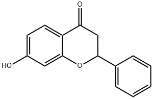 7-羟基黄烷酮 结构式