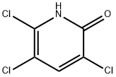 3,5,6-三氯吡啶-2-醇 结构式