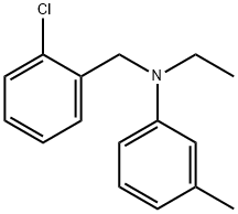 2-chloro-N-ethyl-N-(m-tolyl)benzylamine 结构式