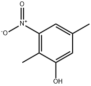 2,5-二甲基-3-硝基苯酚 结构式