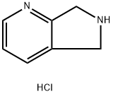 6,7-DIHYDRO-5H-PYRROLO[3,4-B]PYRIDINE HYDROCHLORIDE 结构式