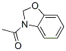 Benzoxazole, 3-acetyl-2,3-dihydro- (9CI) 结构式