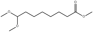 Octanoic acid, 6,6-dimethoxy-, methyl ester 结构式
