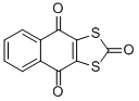 2,3-carbonyldimercapto-[1,4]naphthoquinone 结构式