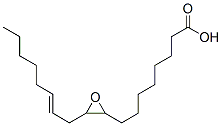 顺式-9,10-环氧-12(Z)-十八碳烯酸 结构式