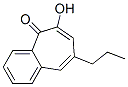 5H-Benzocyclohepten-5-one, 6-hydroxy-8-propyl- (9CI) 结构式