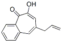 5H-Benzocyclohepten-5-one, 6-hydroxy-8-(2-propenyl)- (9CI) 结构式