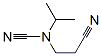 Cyanamide, (2-cyanoethyl)(1-methylethyl)- (9CI) 结构式