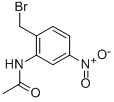 N-(2-(BROMOMETHYL)-5-NITROPHENYL)ACETAMIDE 结构式