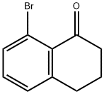 8-溴-Α-四氢萘酮 结构式